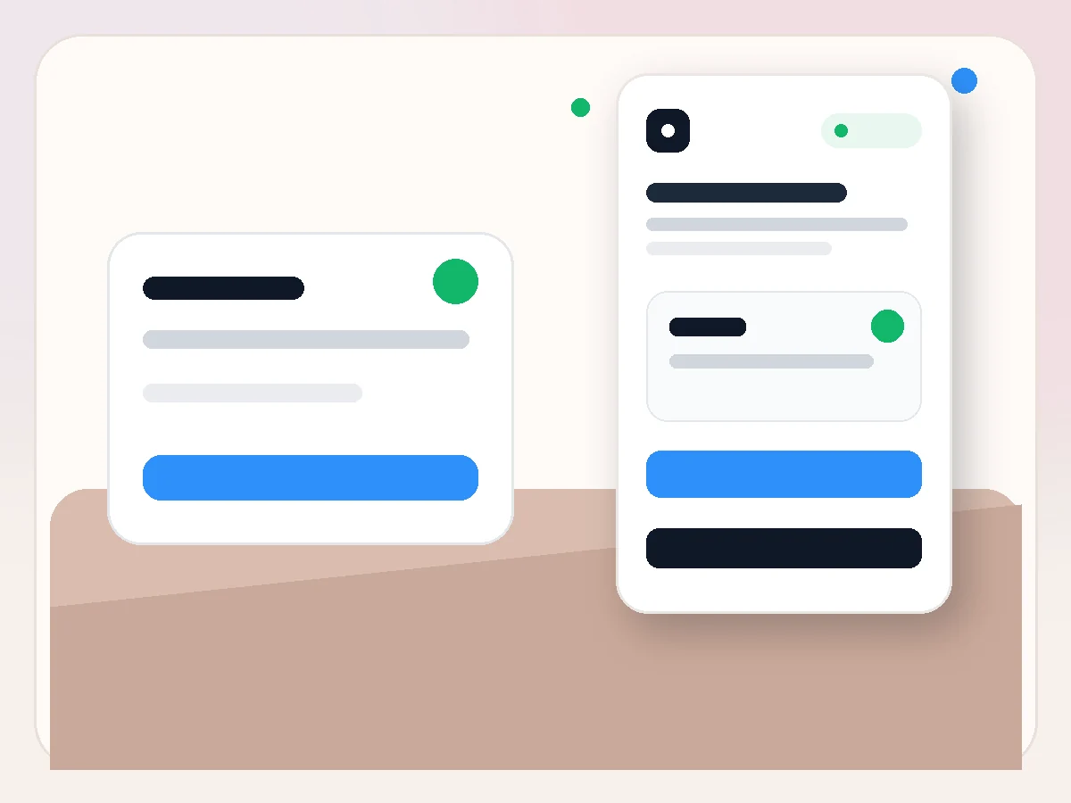 Ilustración de Depósito online contra ausencias con la interfaz de reservas online de Bookero