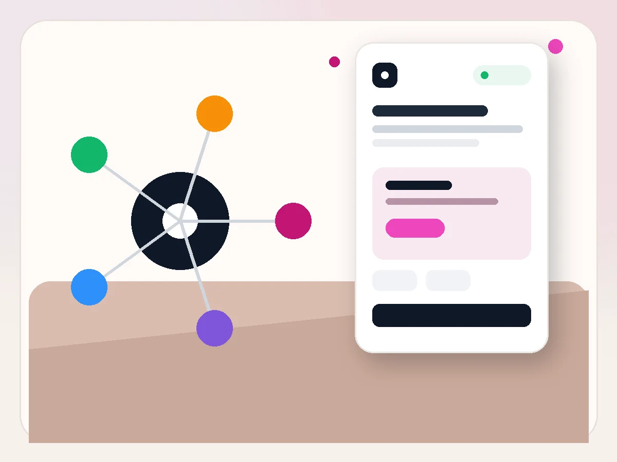 Built for people who work by appointment in Spain illustration with the Bookero online booking interface